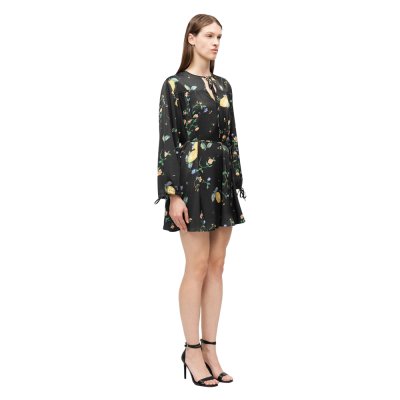 THE STAMPA RAMAGE DRESS